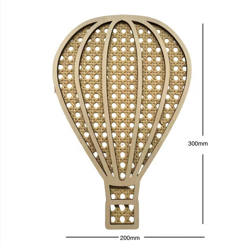 Woodland Rattan Nursery Wall Decor Set