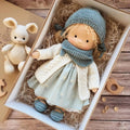 Storybook Winter Doll - Keepsake Collection -  Waldorf Handmade Plush