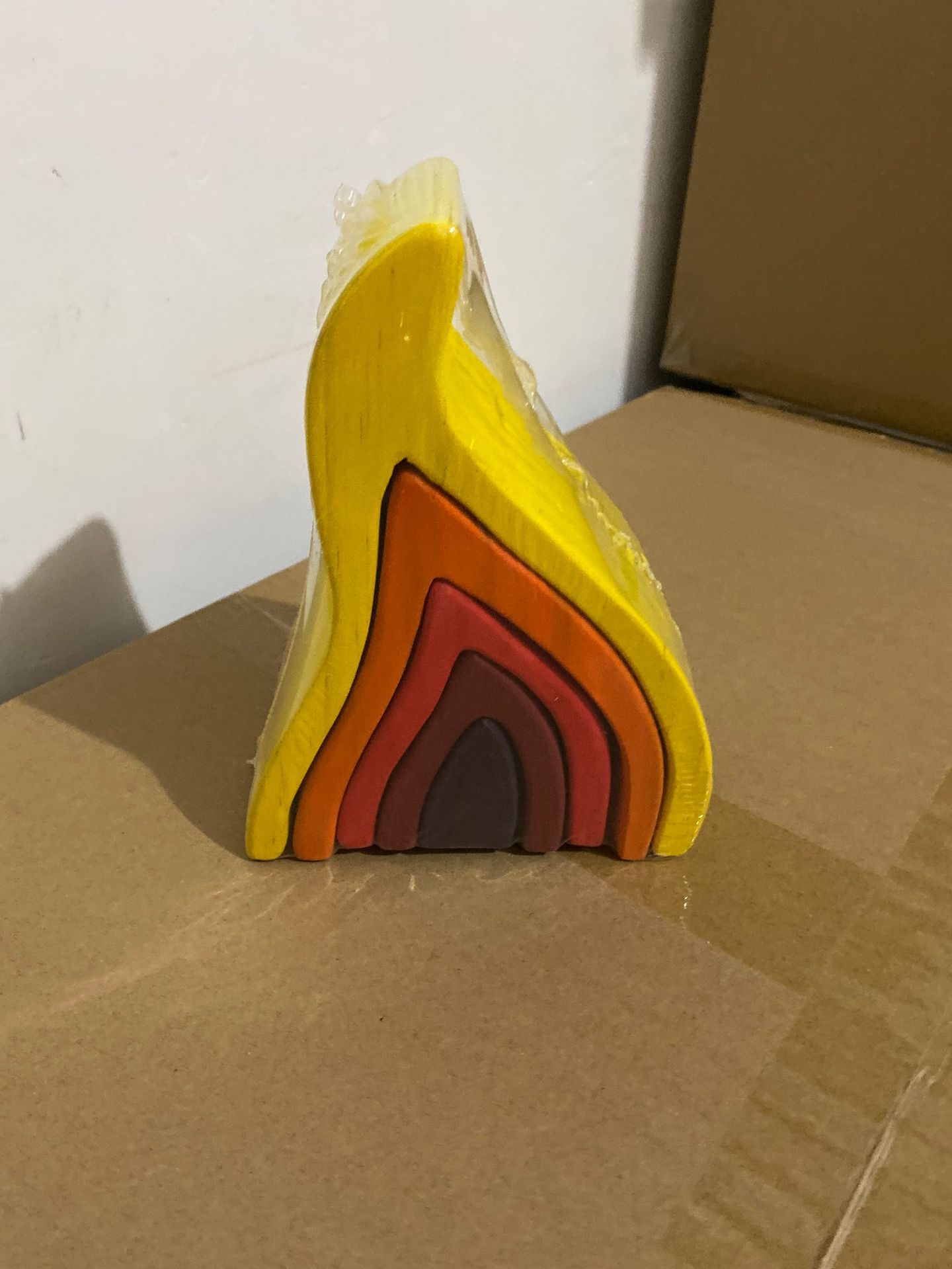Hand-Dyed Wooden Montessori Toy Collection – Arches, Cubes, Towers & Shapes