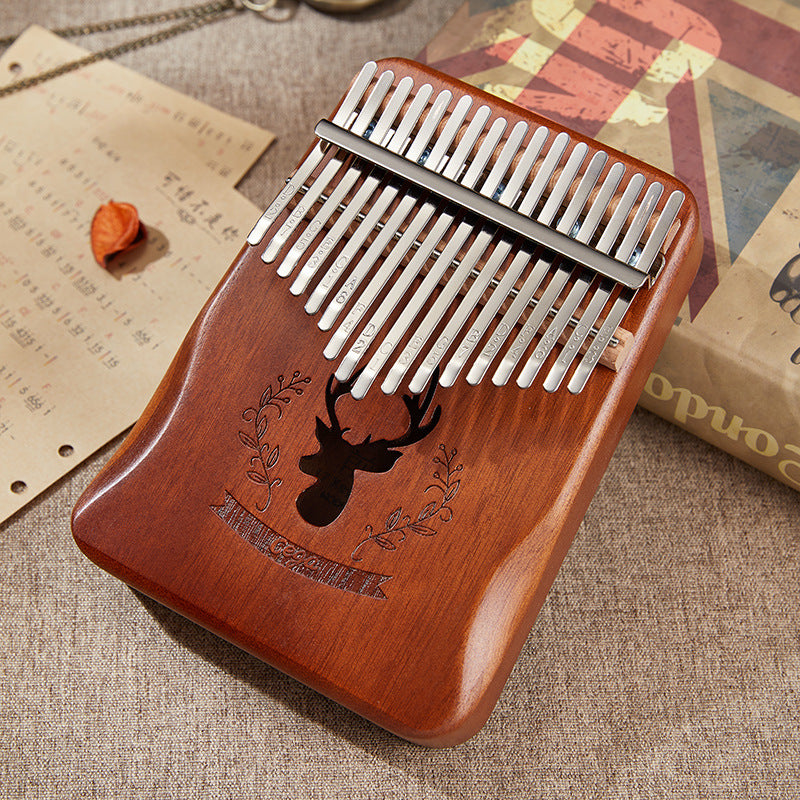 17-Tone Acacia Wood Kalimba finger piano