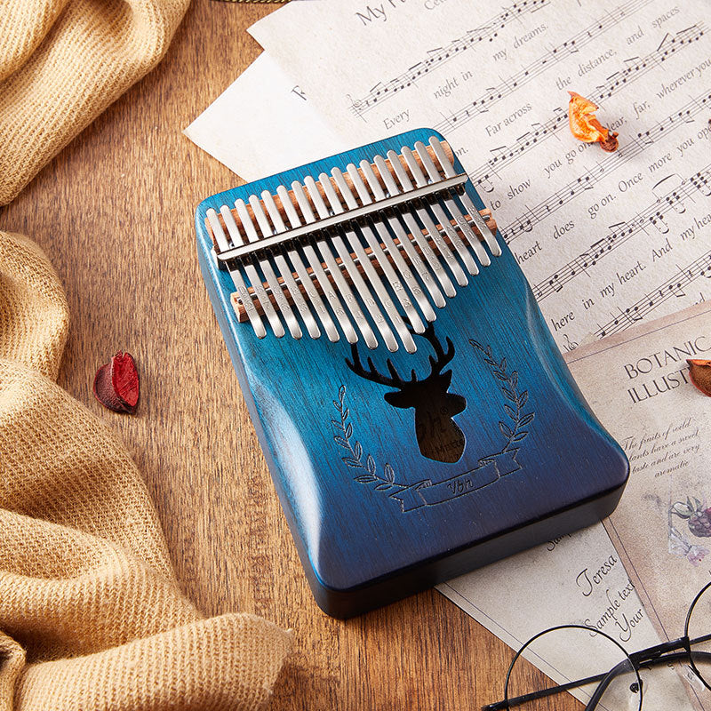 17-Tone Acacia Wood Kalimba finger piano