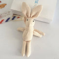 The Little Hare – Textured Linen Rabbit Companion - Multiple Colors