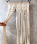 Nordic Woven Tassel Door Curtain – Decorative Partition Panel