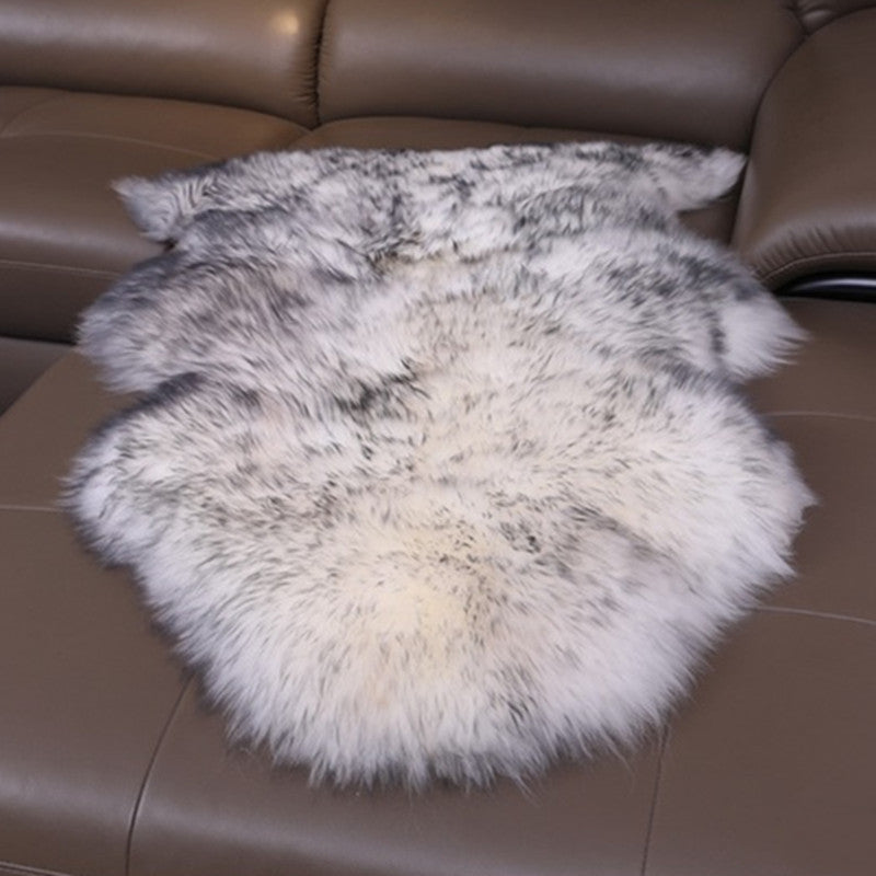 Natural Sheepskin Wool Throw