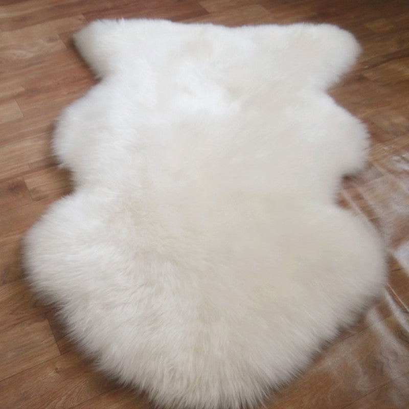 Natural Sheepskin Wool Throw