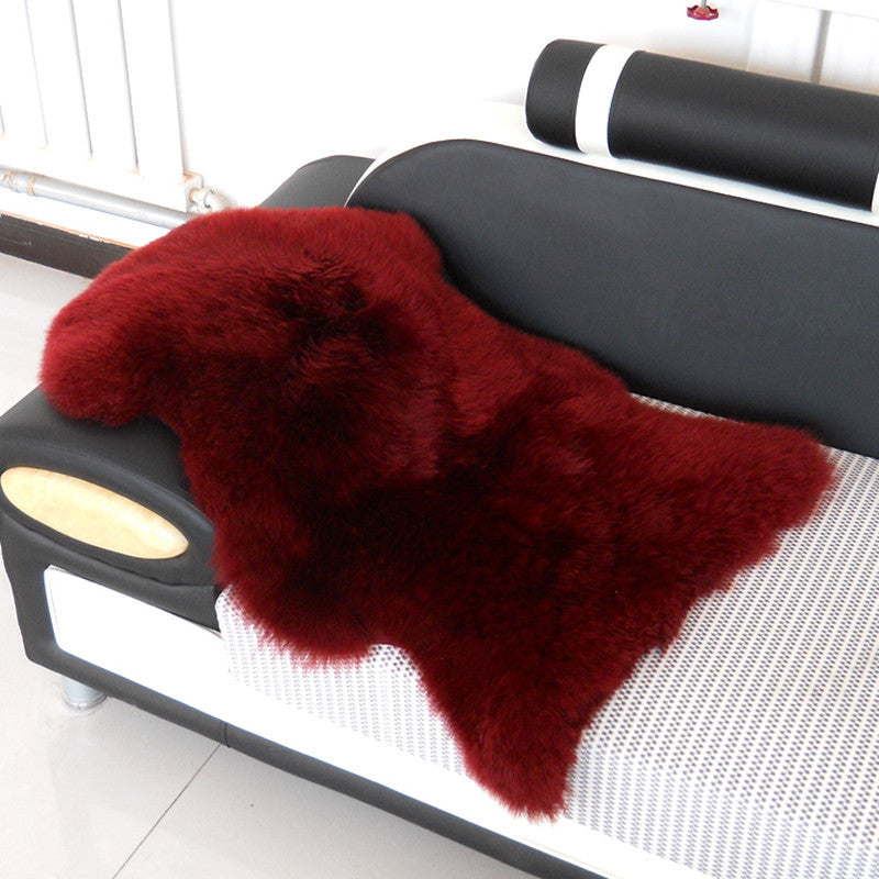 Natural Sheepskin Wool Throw