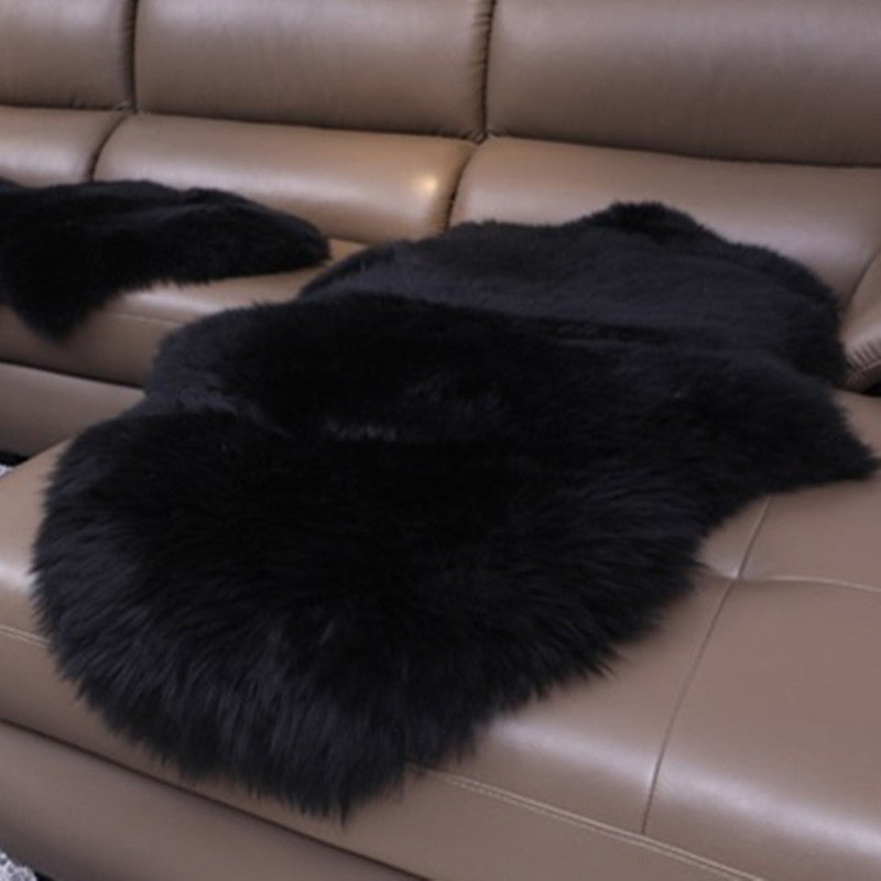 Natural Sheepskin Wool Throw