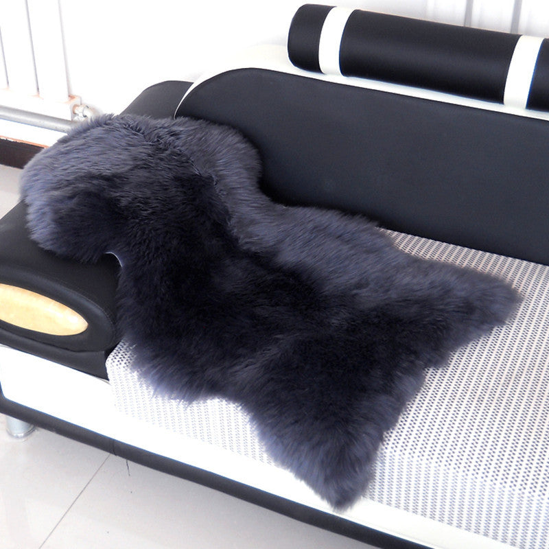 Natural Sheepskin Wool Throw