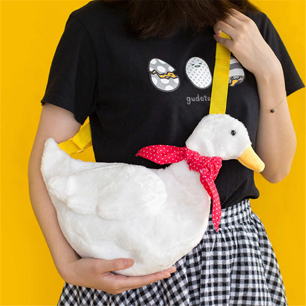 The Mother Goose Tote – Playful Duck Shoulder Bag