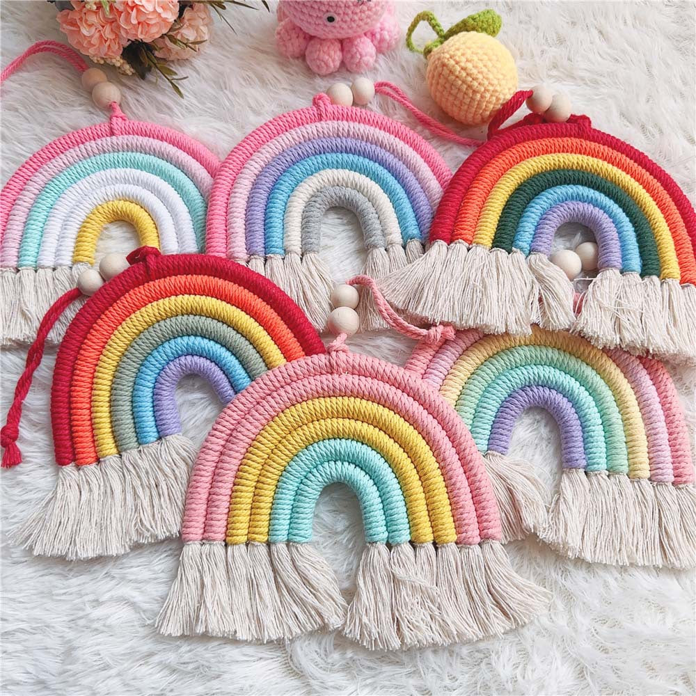 The Woven Rainbow Pendant