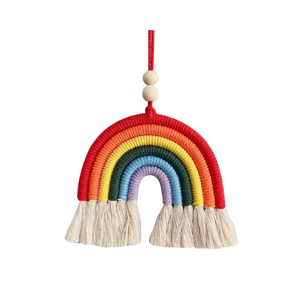 The Woven Rainbow Pendant
