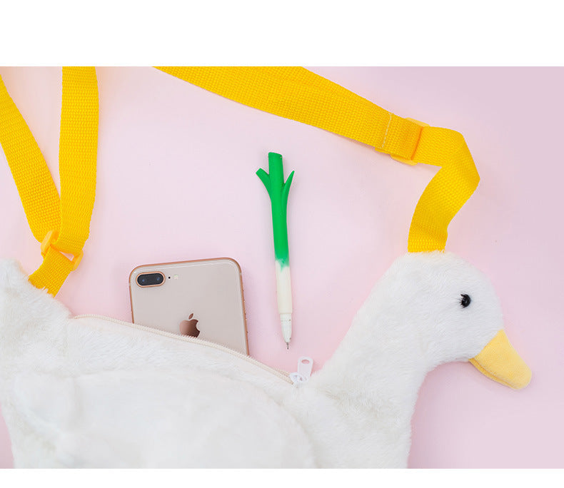 The Mother Goose Tote – Playful Duck Shoulder Bag