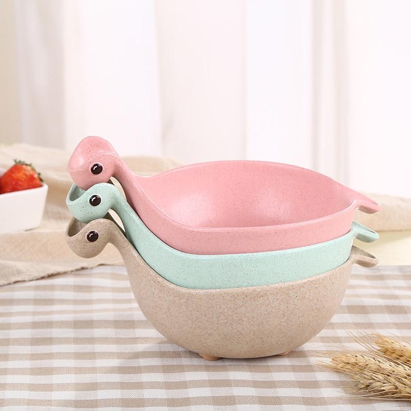 The Little Longneck Bowl – Eco-Friendly Dinosaur Dish