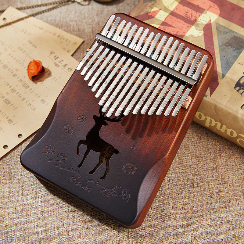 17-Tone Acacia Wood Kalimba finger piano