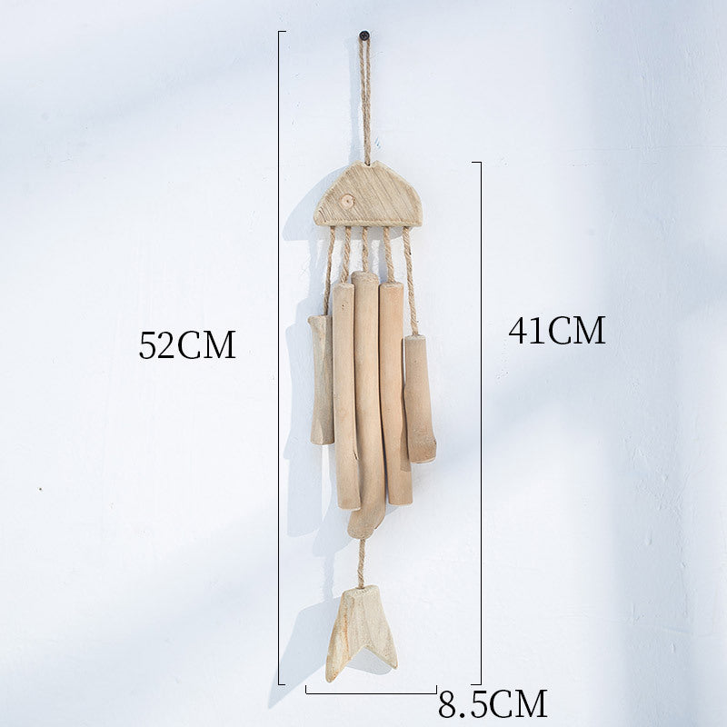 Vintage Style Hand-Carved Wooden Fish Wall Hanging – Nordic Coastal Decor (Multiple Styles)