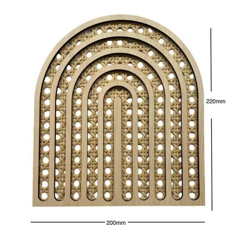 Woodland Rattan Nursery Wall Decor Set