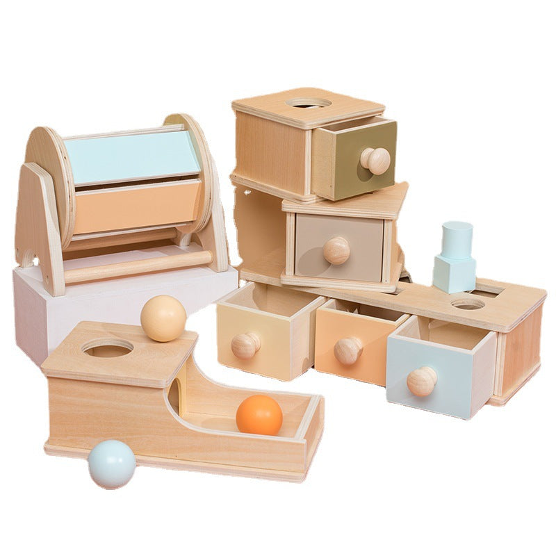 Little Oak Skill Boxes – Wooden Early Learning Collection