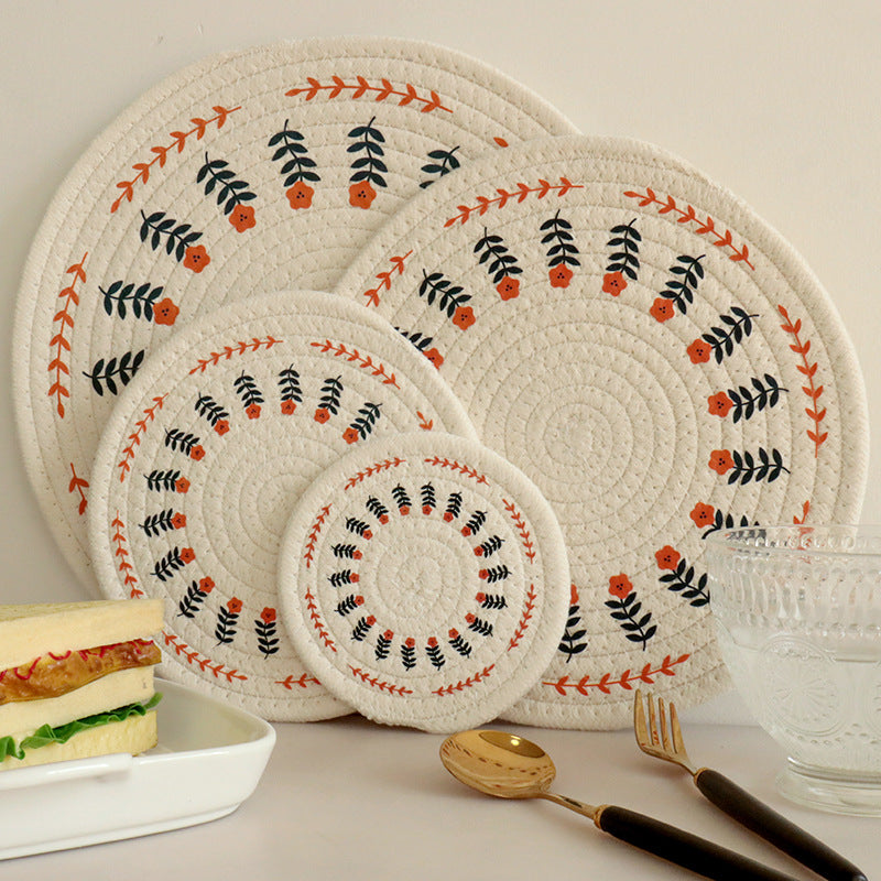 Storybook Round Cotton Placemat