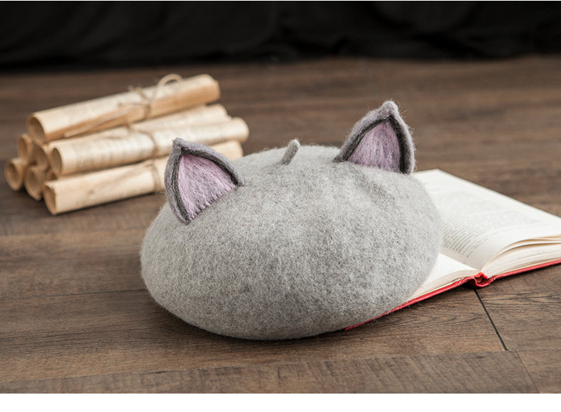 Storybook Fox Wool Beret