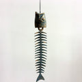 Coastal Iron Fish Skeleton Chime