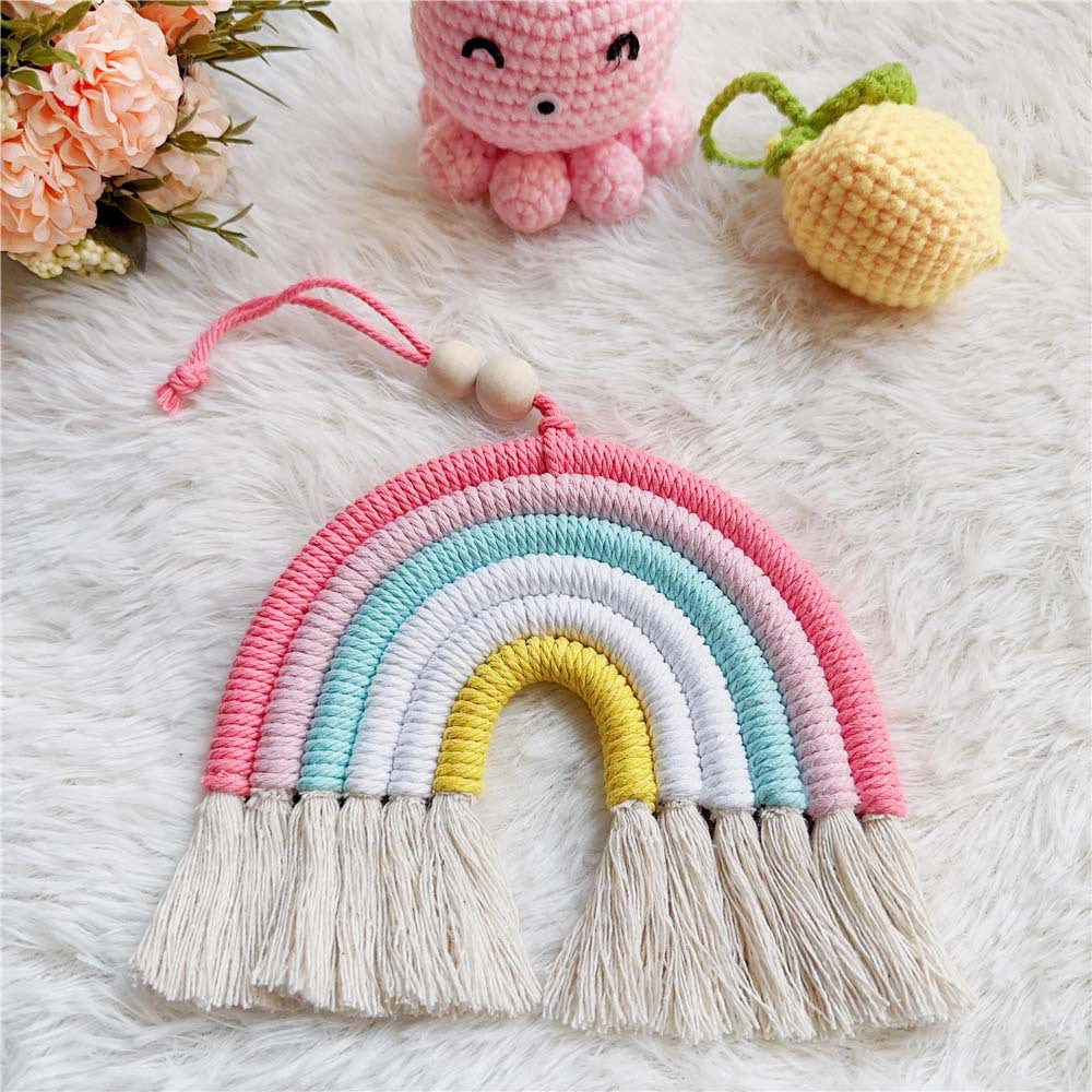 The Woven Rainbow Pendant