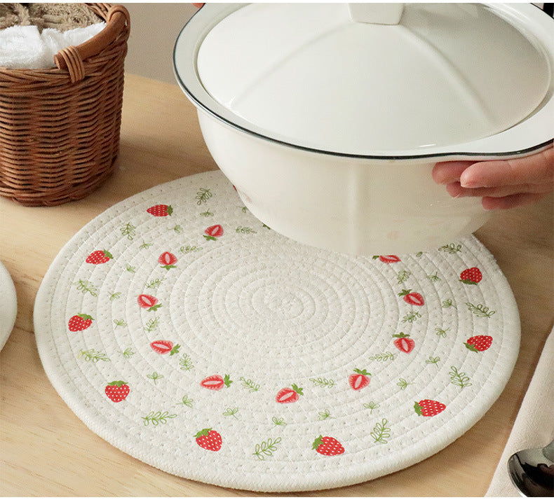 Storybook Round Cotton Placemat