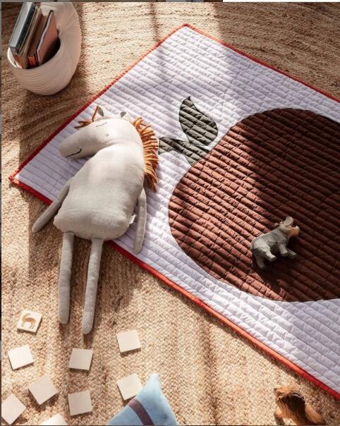 Linen Horse Comfort Doll – Soft Nursery Companion (45 cm)