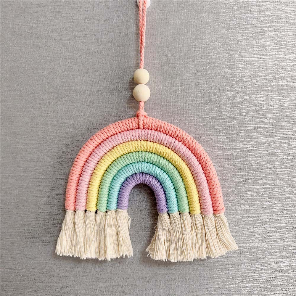 The Woven Rainbow Pendant