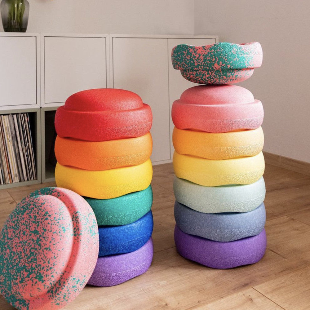Rainbow Balance Stepping Stones – 27.5cm