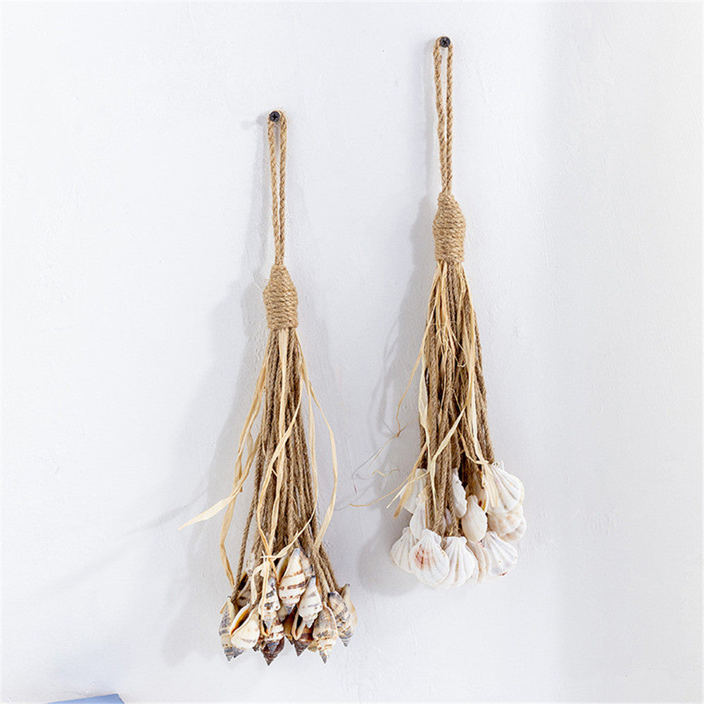 Coastal Shell Tassel Hanging Ornament