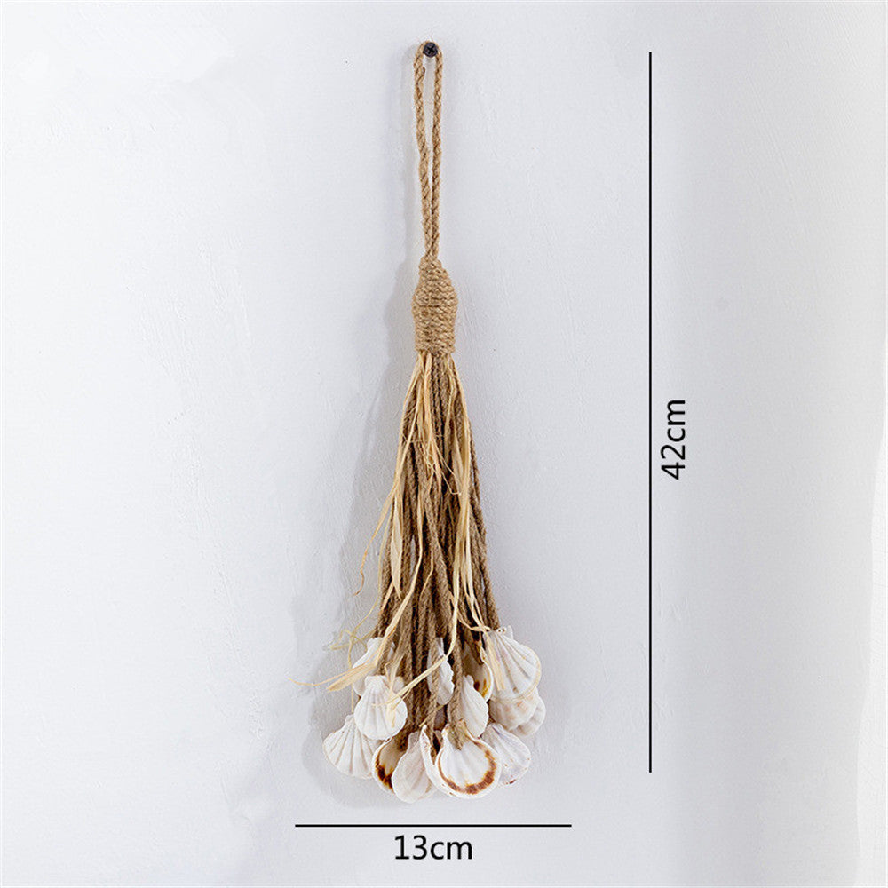 Coastal Shell Tassel Hanging Ornament