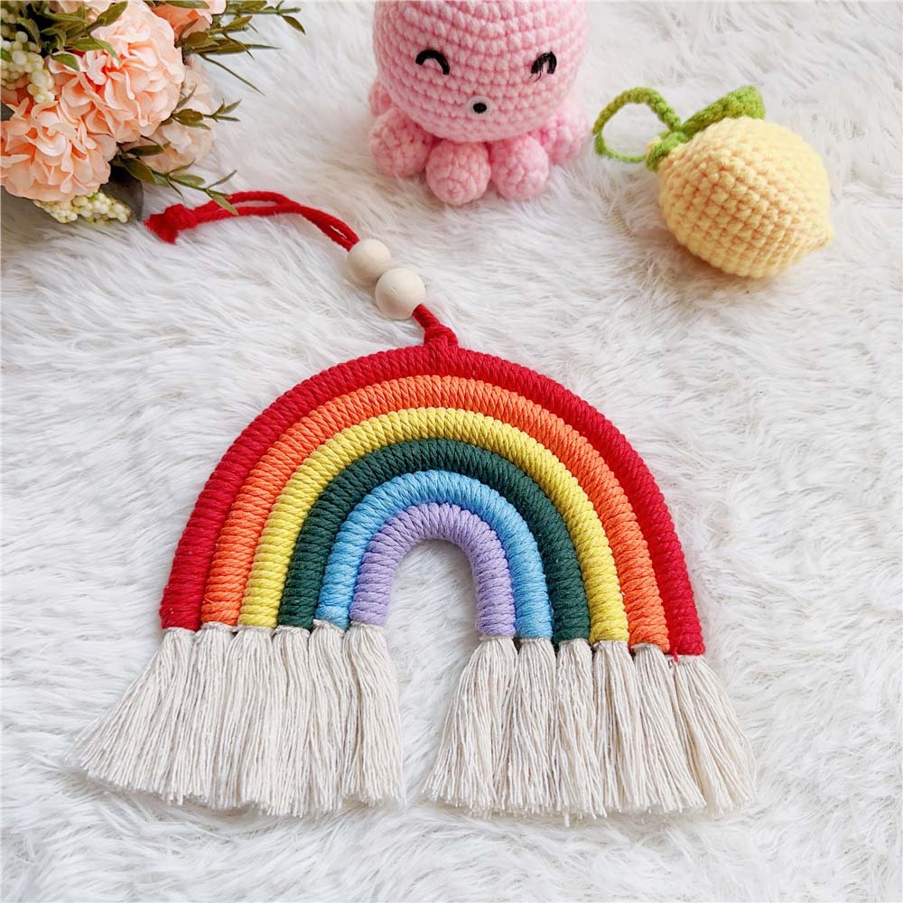 The Woven Rainbow Pendant