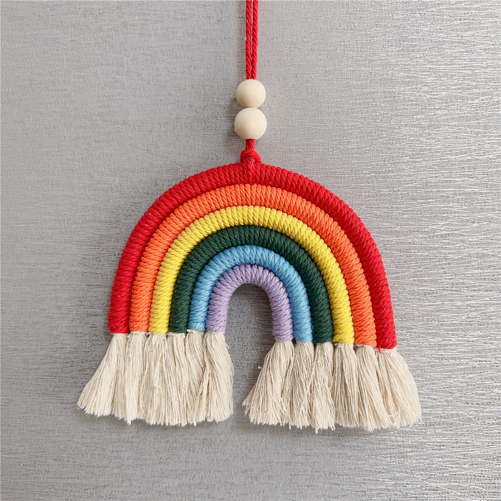 The Woven Rainbow Pendant