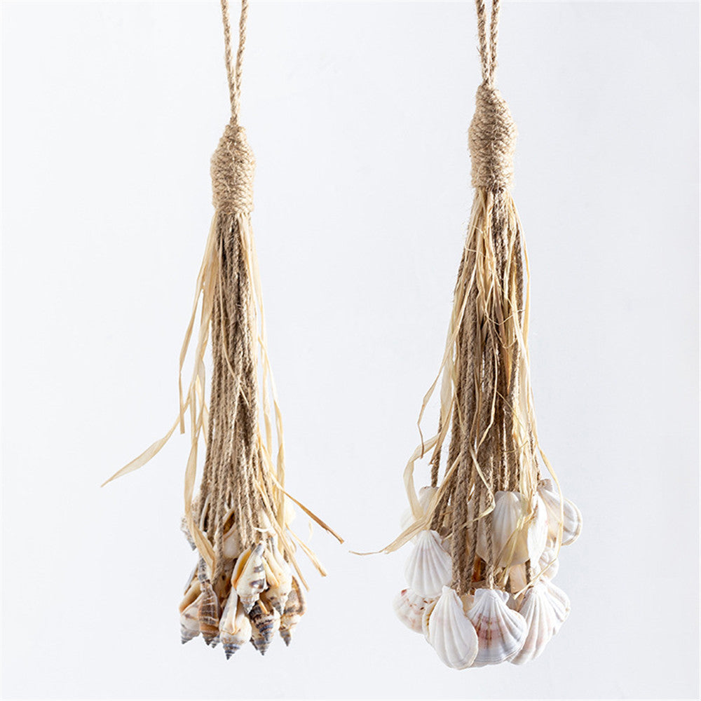 Coastal Shell Tassel Hanging Ornament