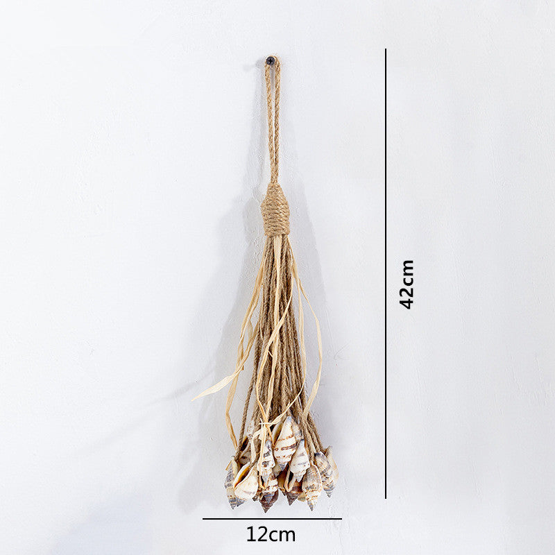 Coastal Shell Tassel Hanging Ornament