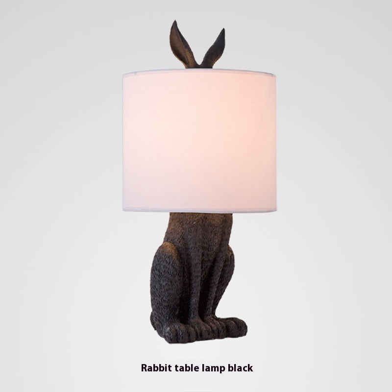 The Rabbit & Shade Table Lamp