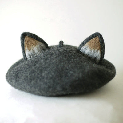 Storybook Fox Wool Beret