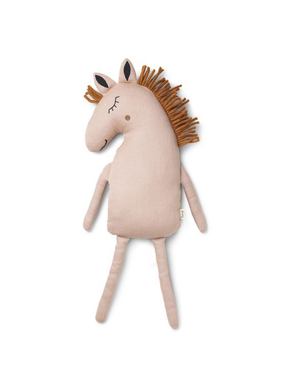 Linen Horse Comfort Doll – Soft Nursery Companion (45 cm)