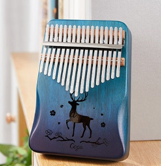 17-Tone Acacia Wood Kalimba finger piano
