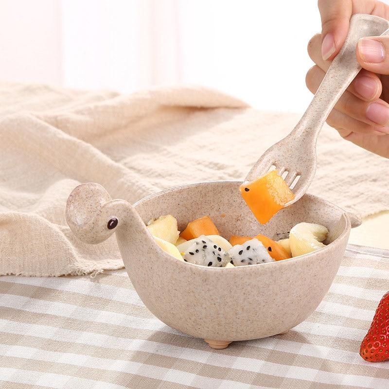 The Little Longneck Bowl – Eco-Friendly Dinosaur Dish
