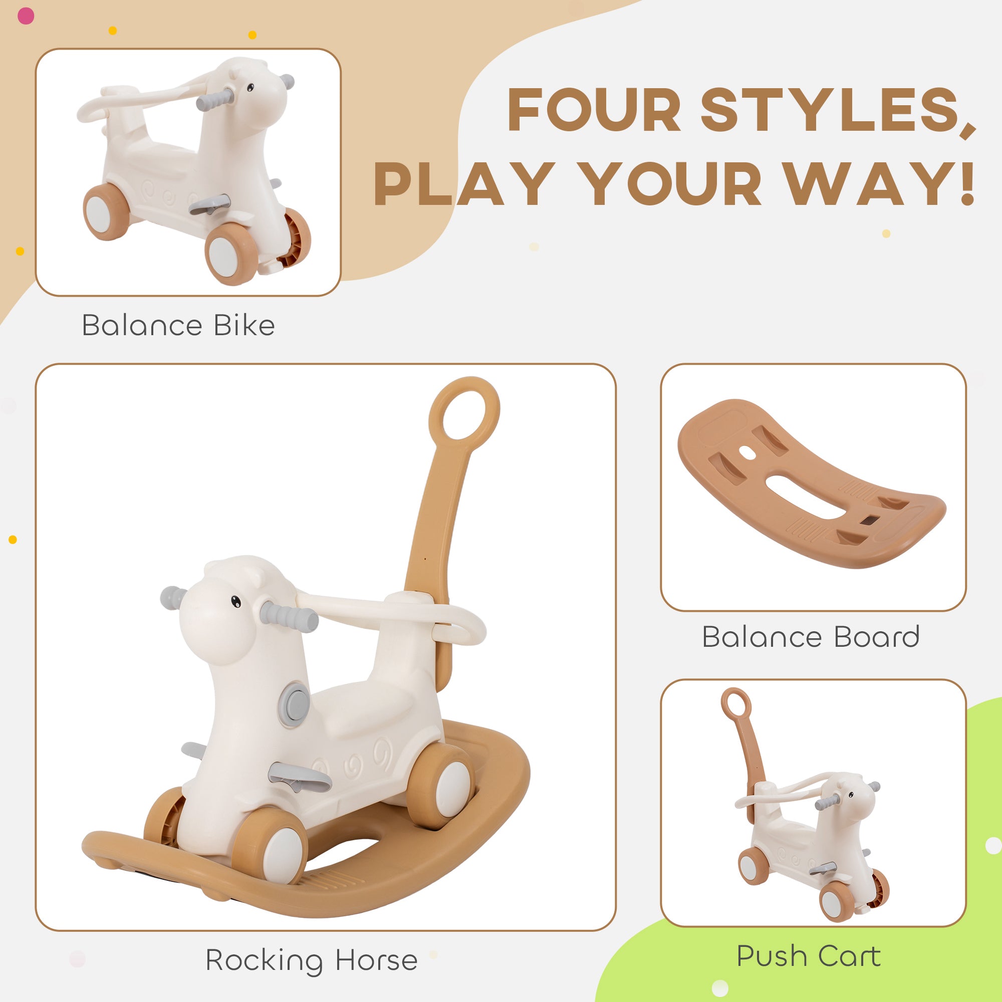 Little Meadow 4-in-1 Rocking Companion