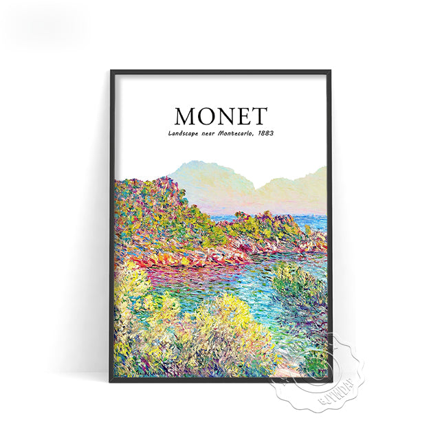 Monet Impressionist Landscape – Gallery Canvas