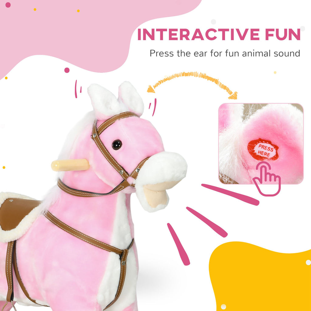 Blush Meadow Rocking Horse