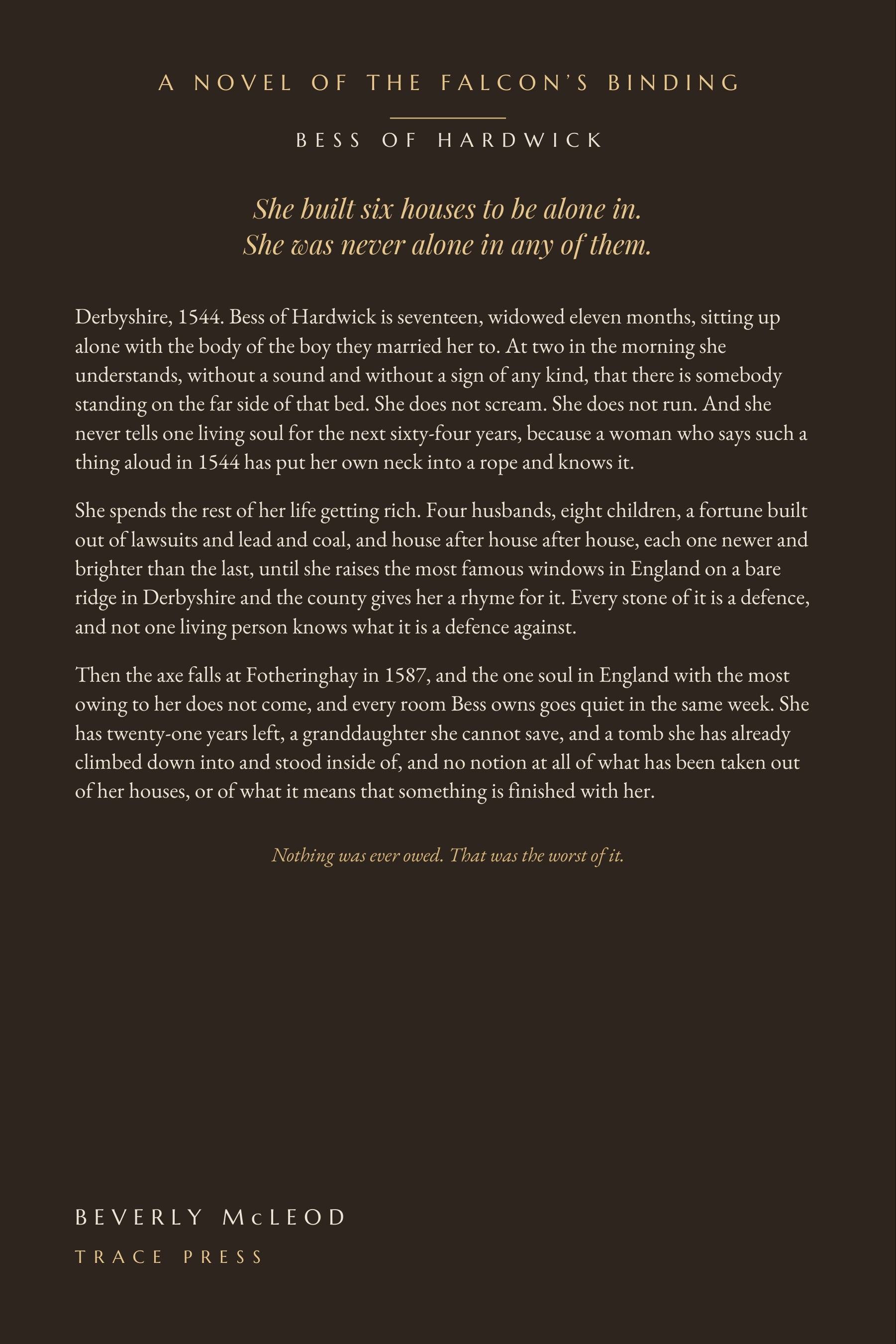 All Glass, back cover