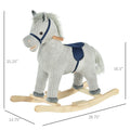 Corduroy Stable Rocking Horse