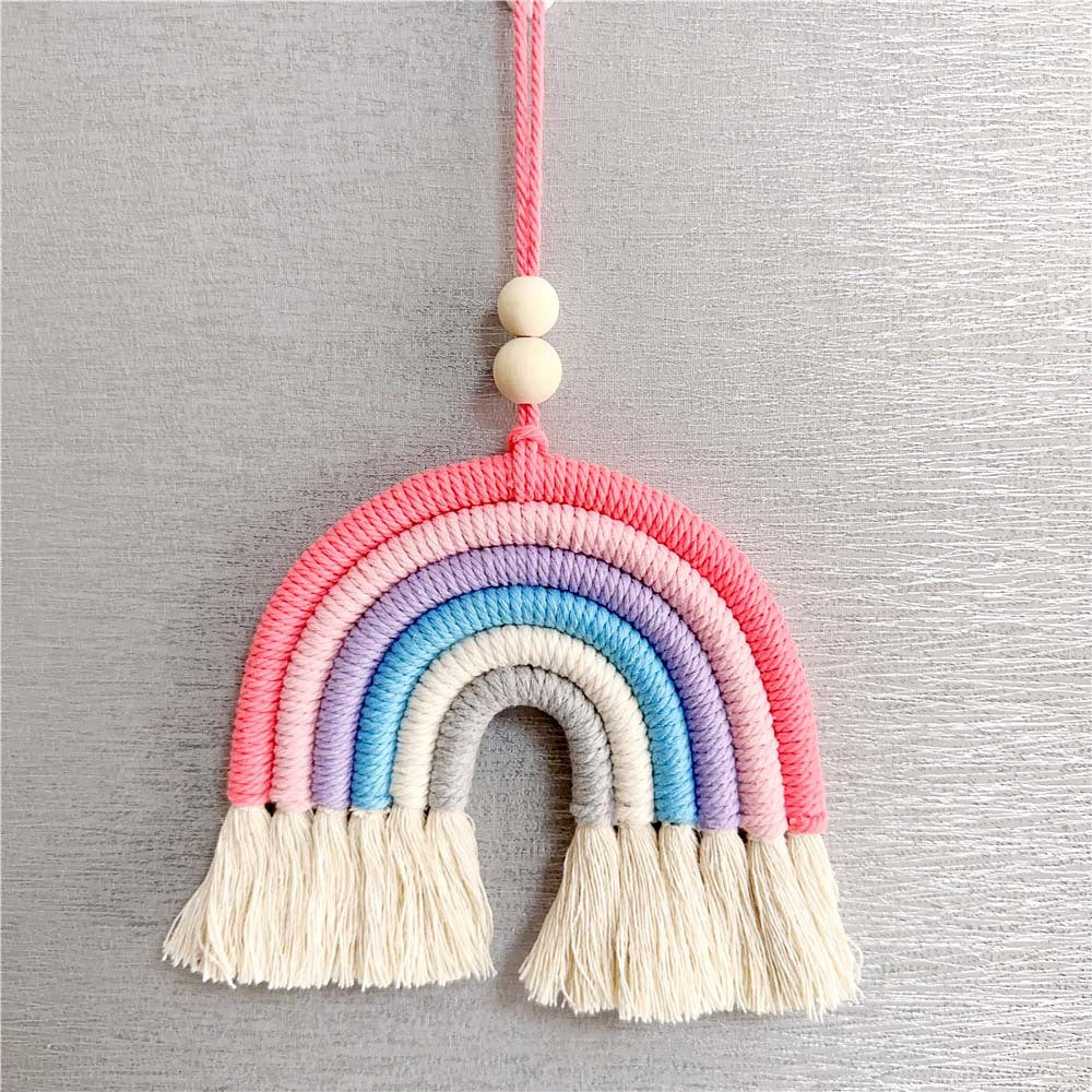 The Woven Rainbow Pendant