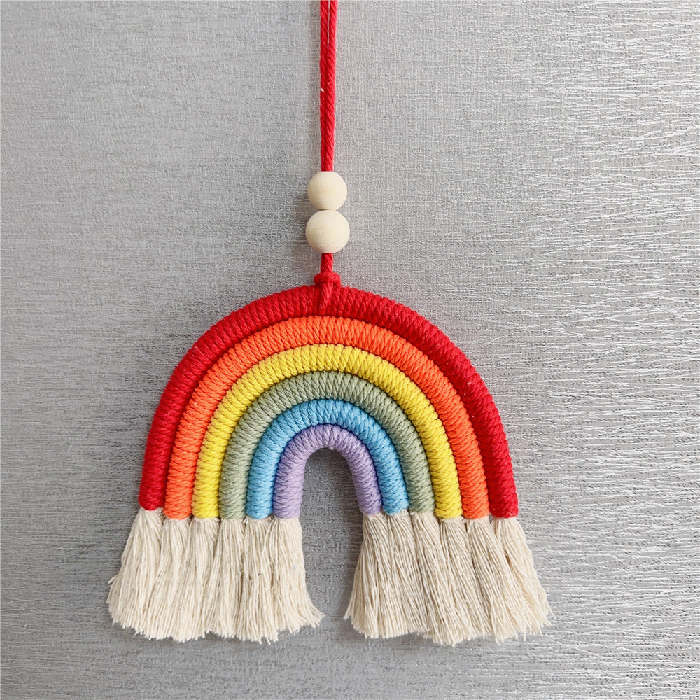 The Woven Rainbow Pendant