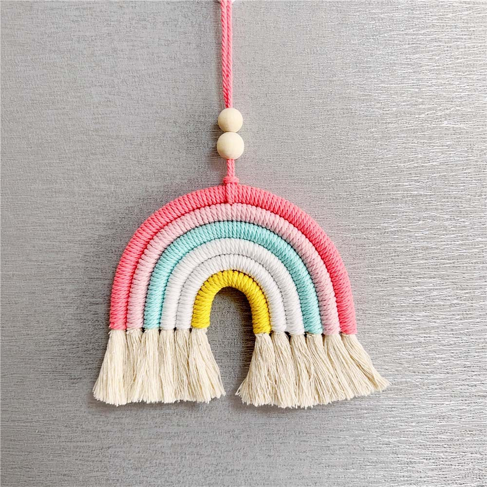 The Woven Rainbow Pendant