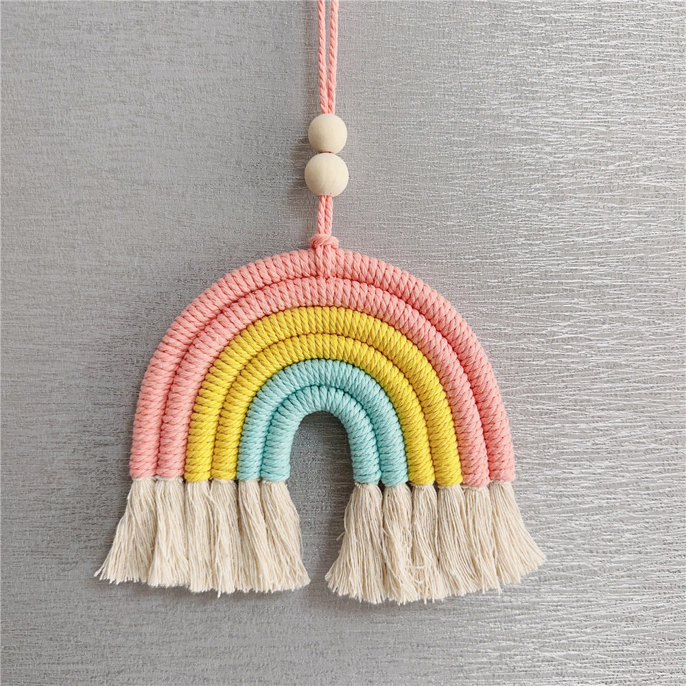 The Woven Rainbow Pendant