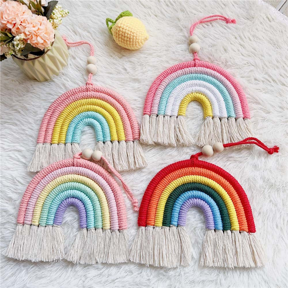 The Woven Rainbow Pendant